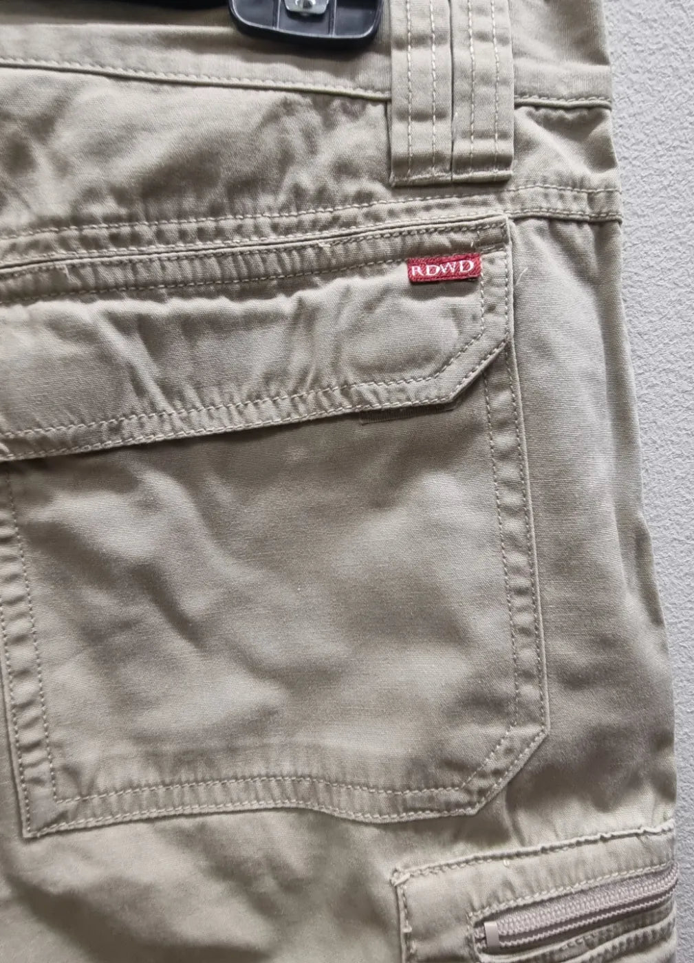 Redwood beige cargo-zip-off-byxor