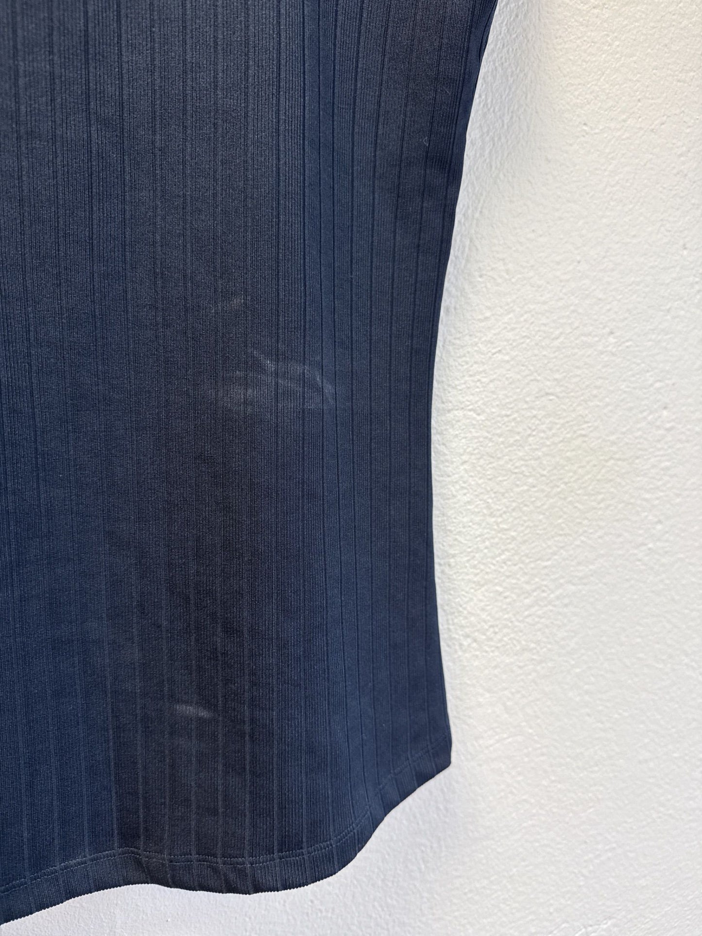 Lindex ribbad marinblå t-shirt