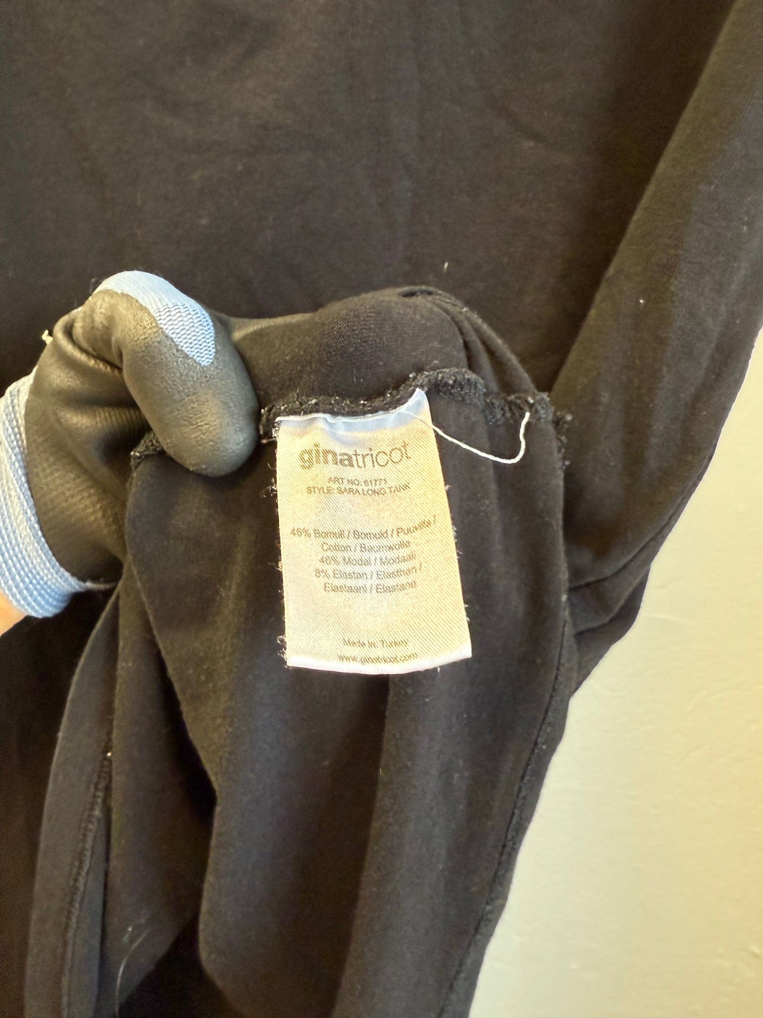 Gina Tricot Sara lång linne
