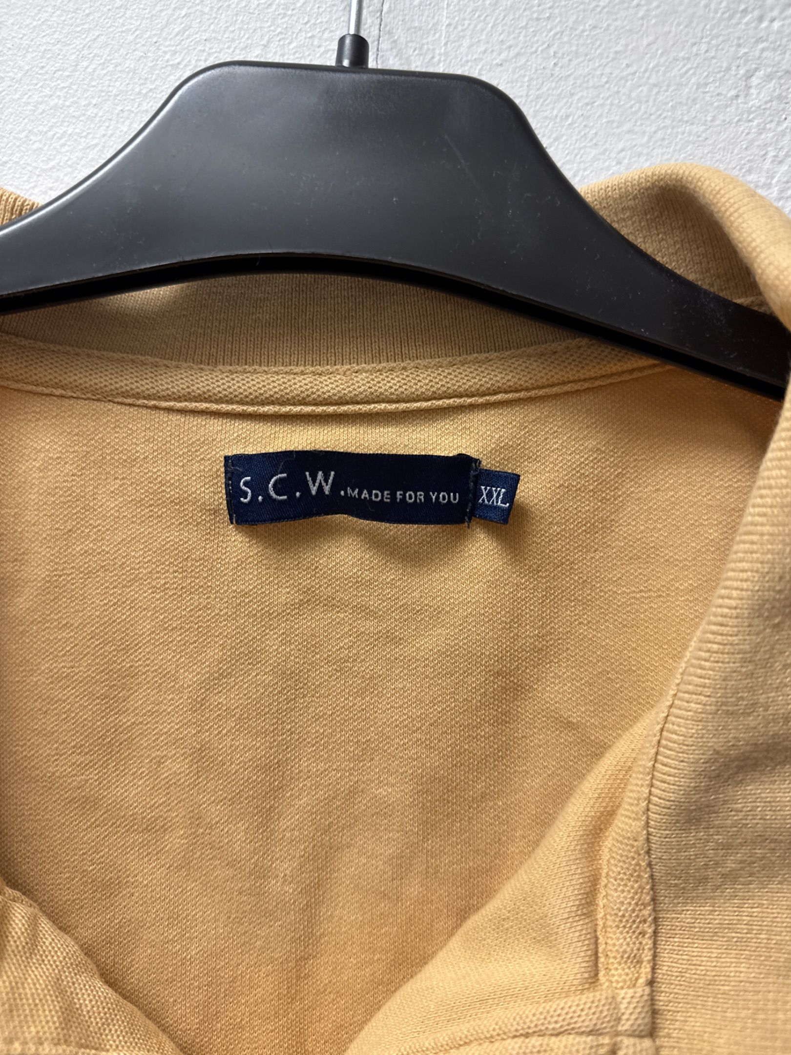 S.C.W. Herrpikétröja i ljus tan XXL
