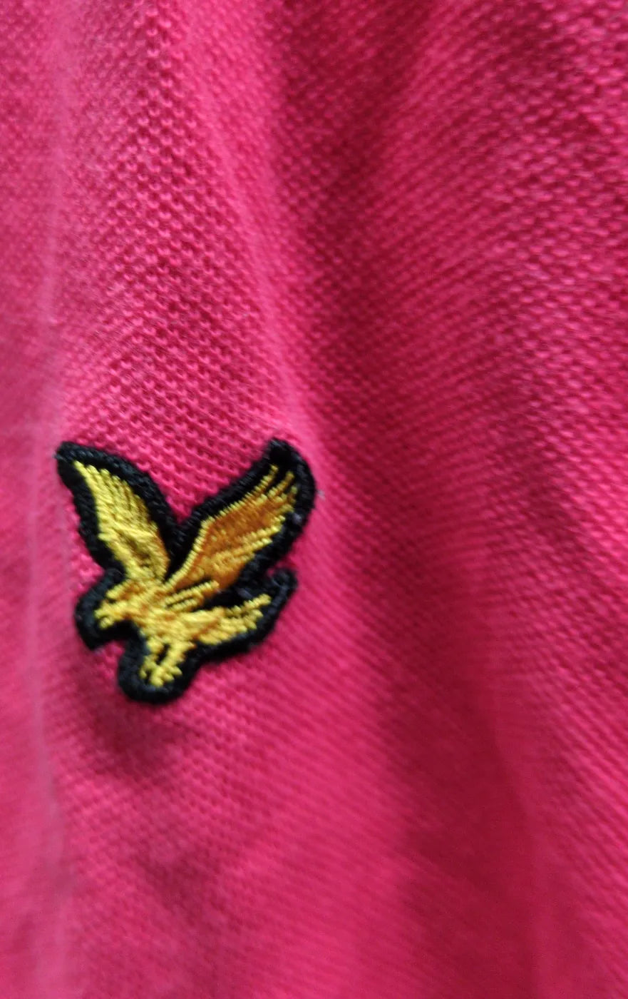 Lyle & Scott Vintage rosa pikétröja