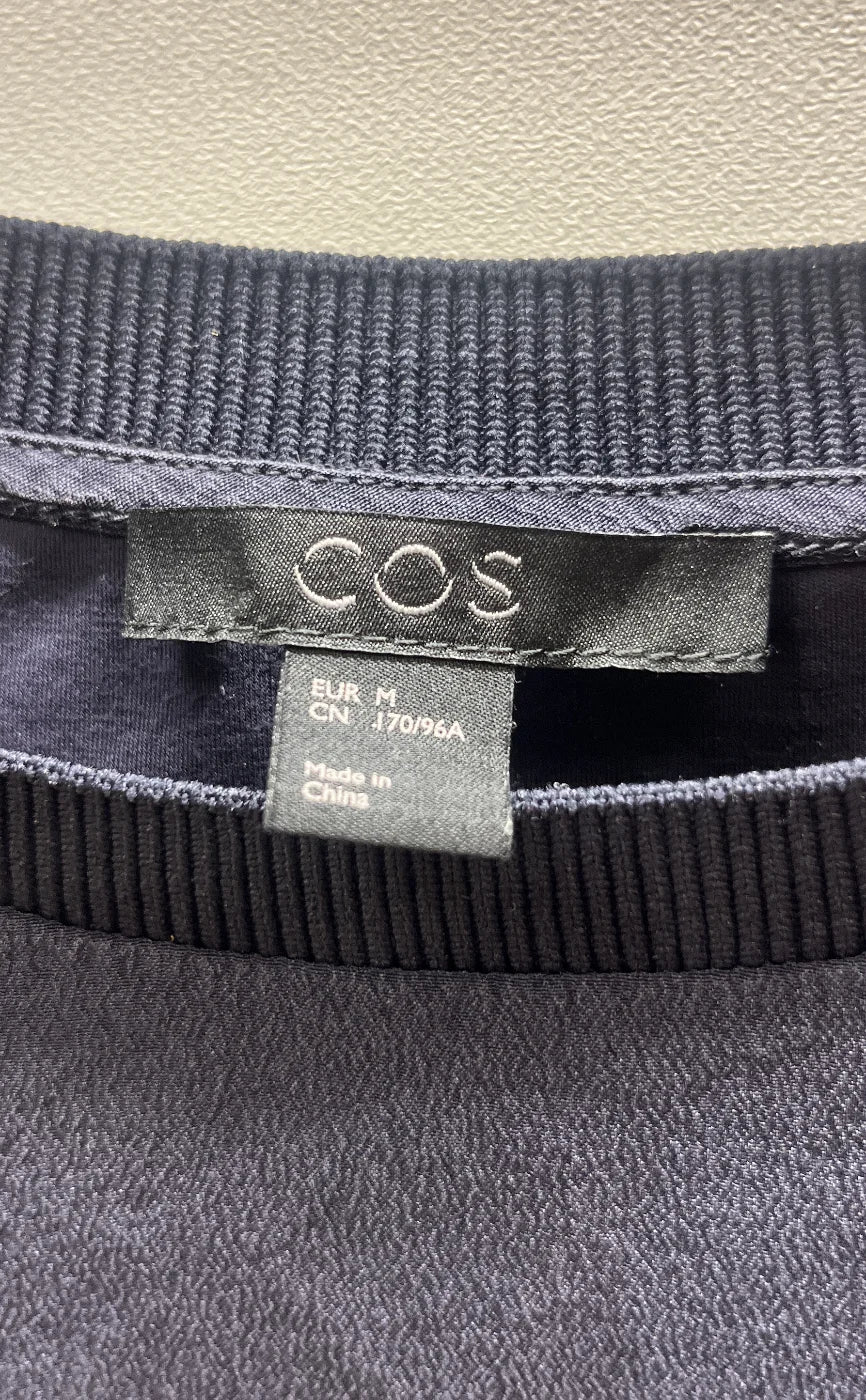 COS oversize marinblå t-shirt