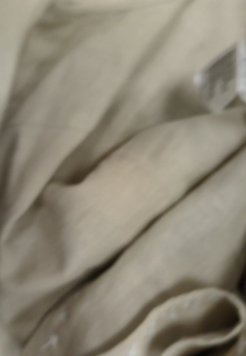Fransa broderad beige ärmlös topp