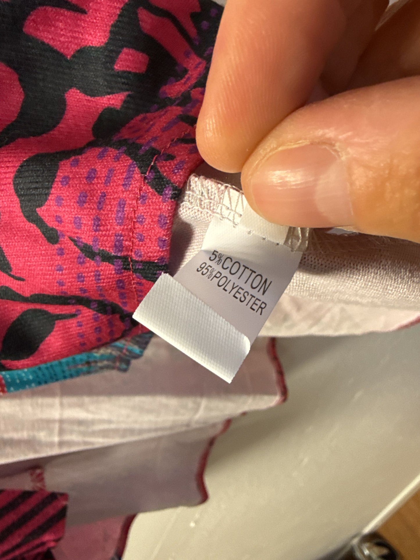 Mönstrad cardigan med öppen fram