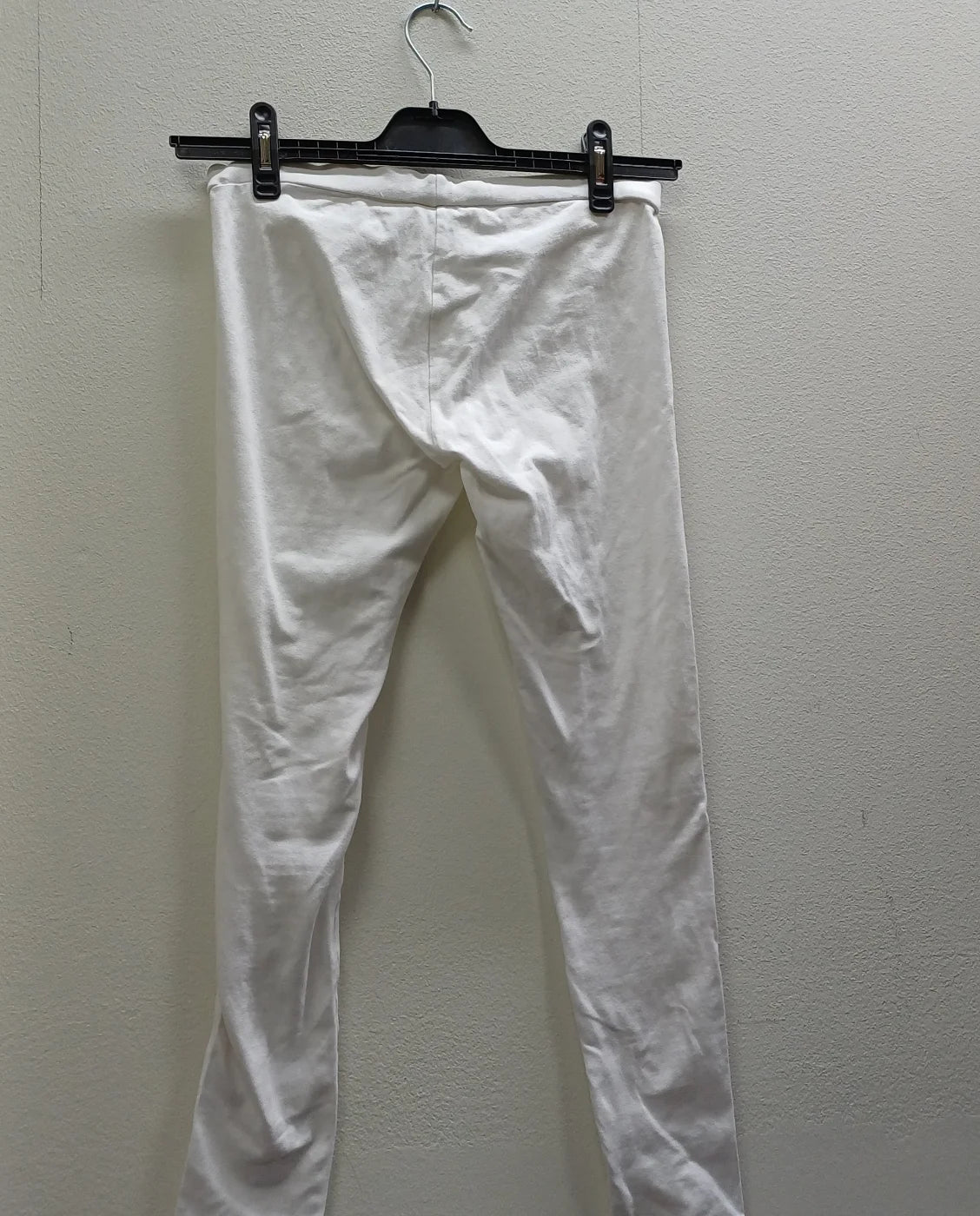 Gina Tricot långa vita leggings