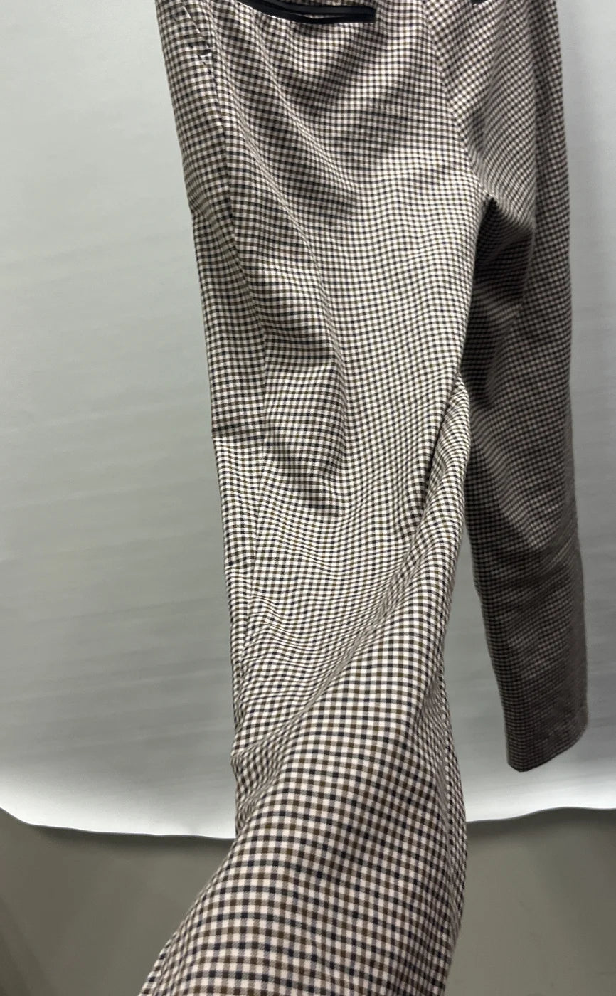H&M rutiga slimbyxor