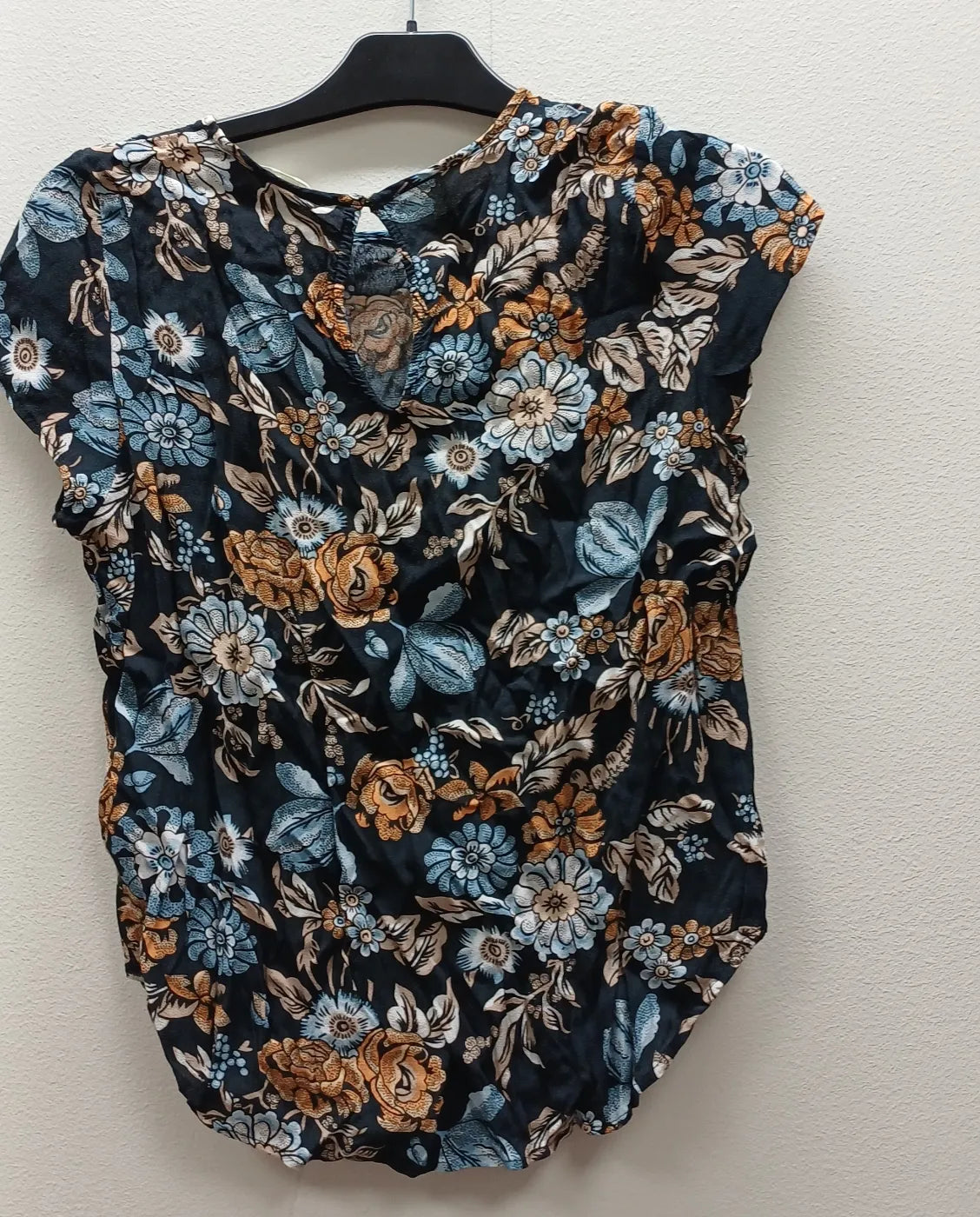 H&M blommig blus