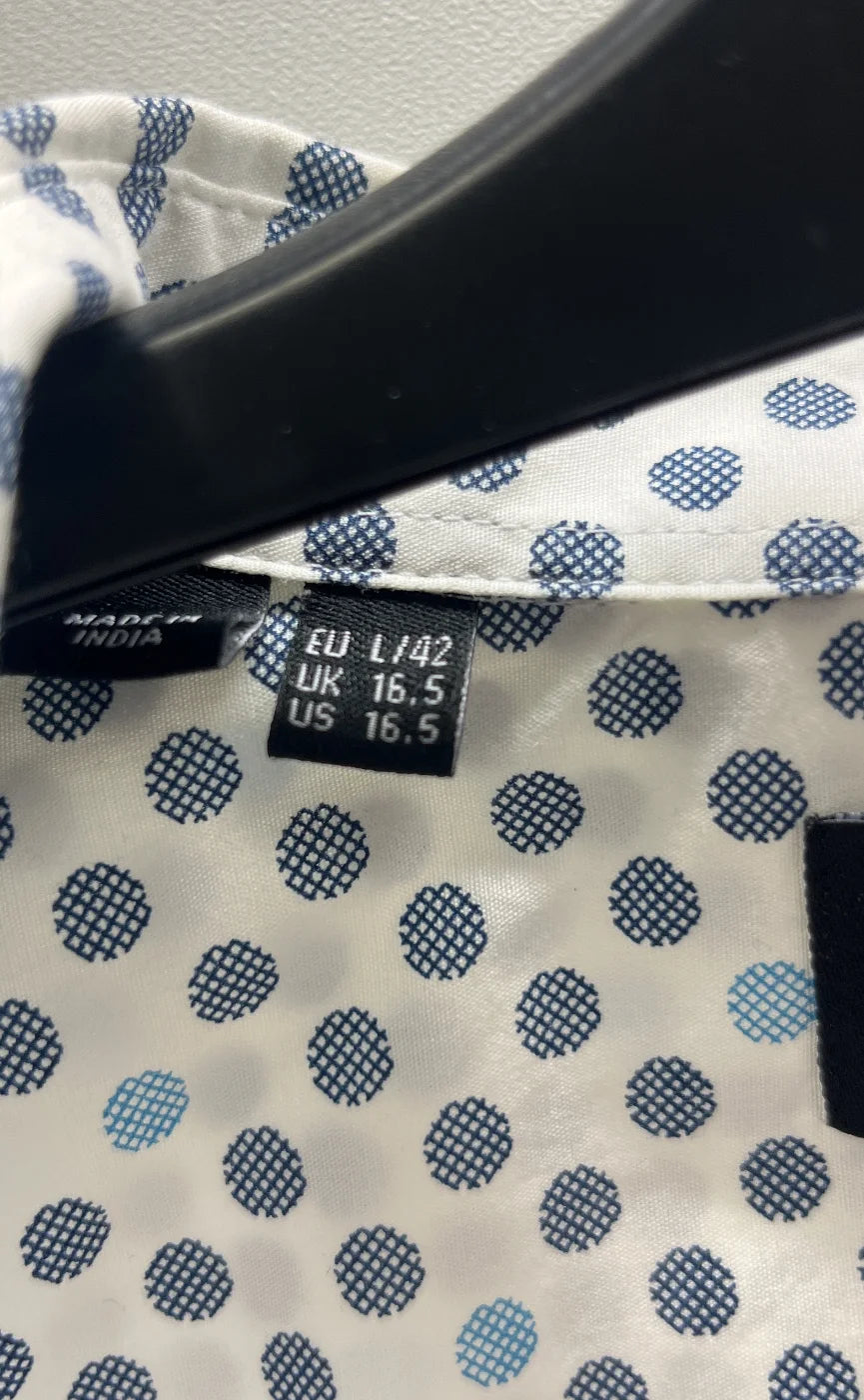 Selected Homme skjorta med prickar