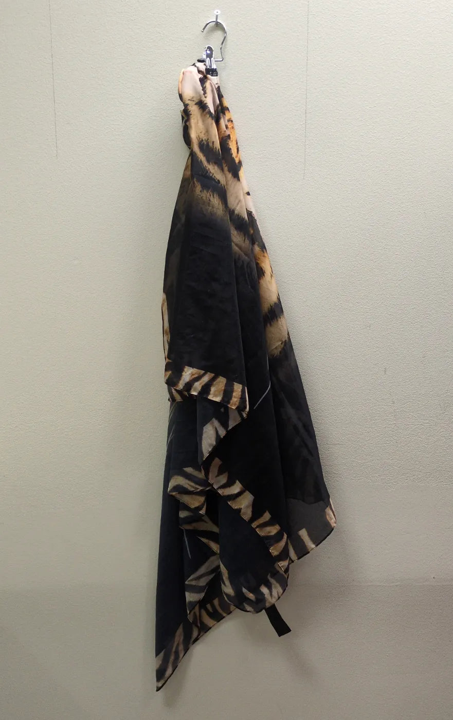 H&M Genomskinlig tunika med tigerprint