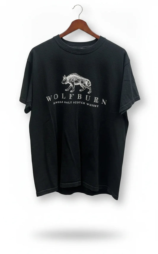 Fruit of the Loom svart t-shirt med tryck