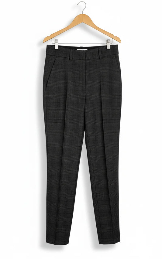 H&M rutiga figursydda byxor