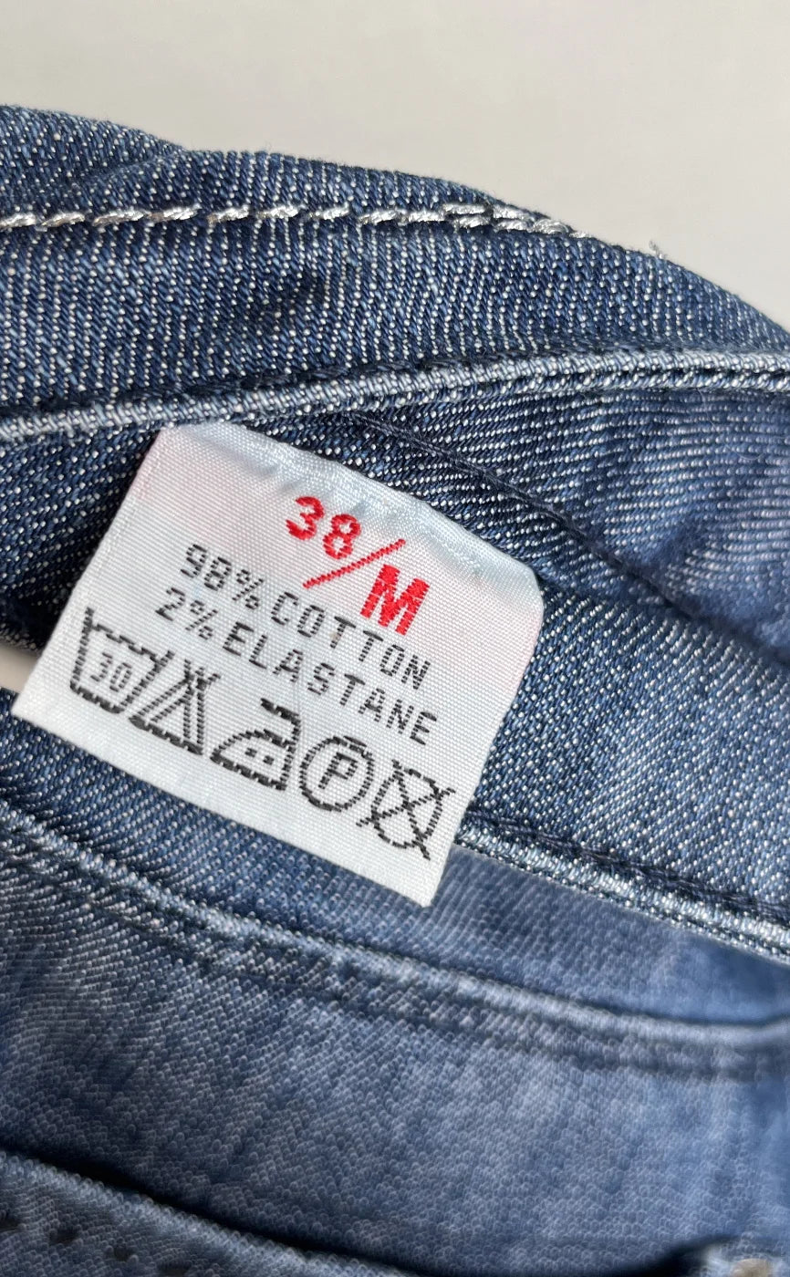 J-DENIM Blå Denimkjol