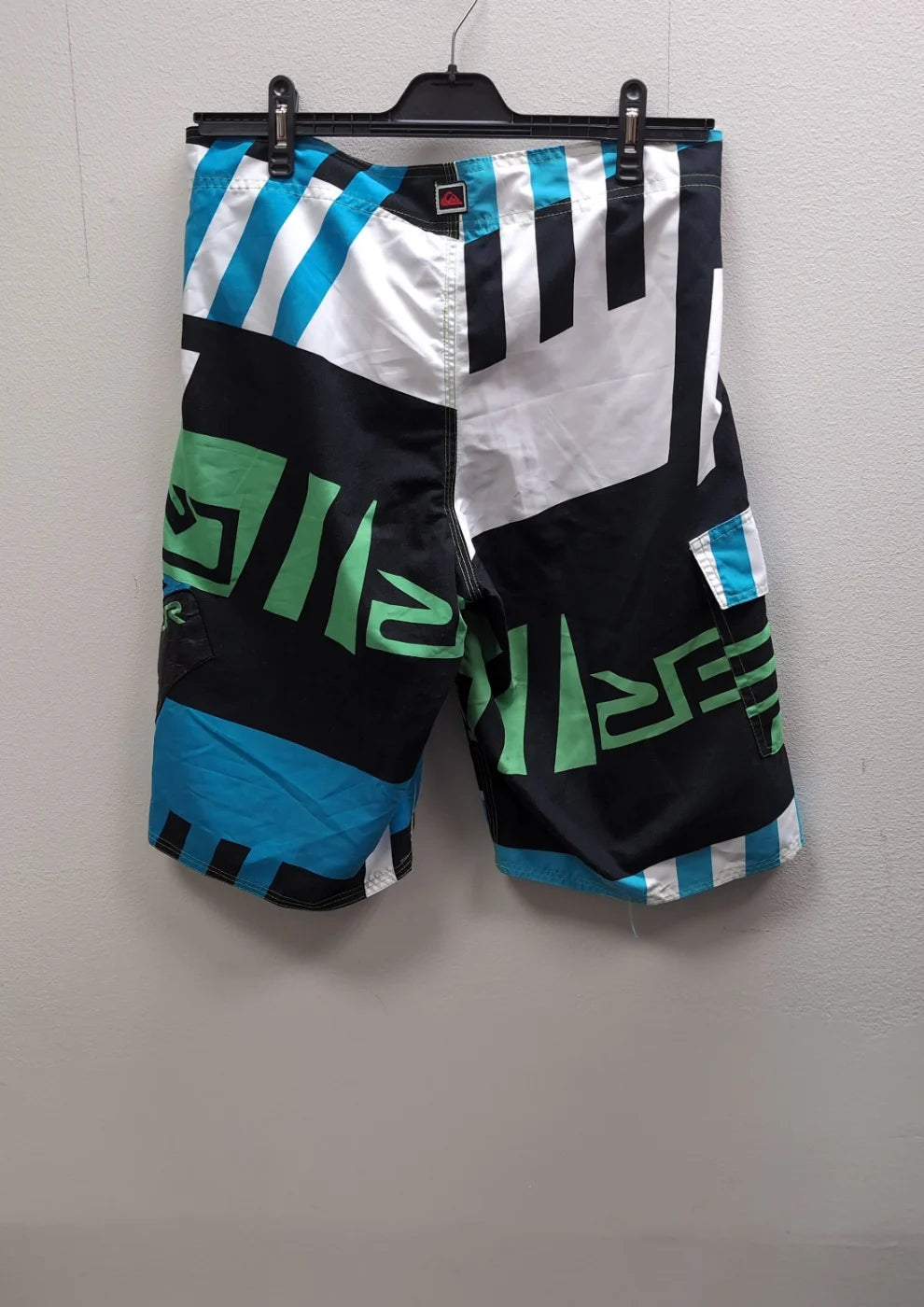 Quiksilver färgblock träningsshorts