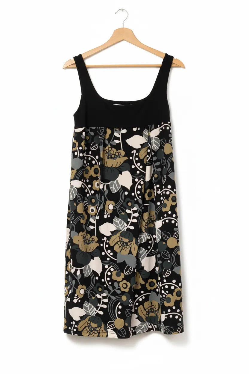 Capri Collection ärmlös klänning med blommönster