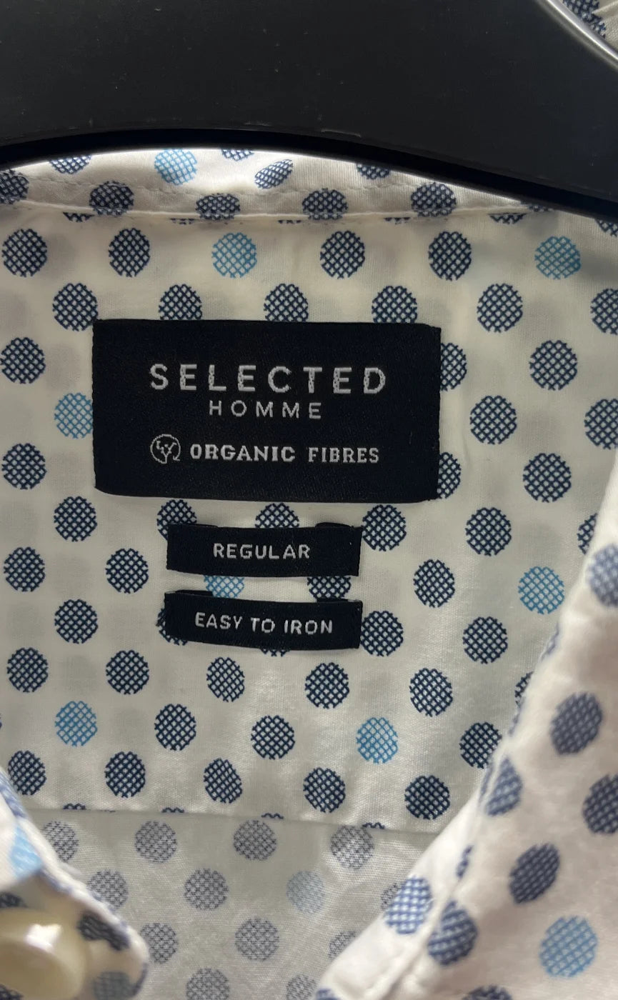 Selected Homme skjorta med prickar