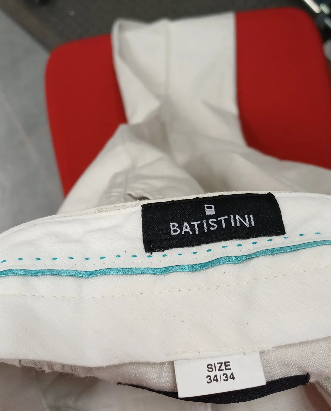 Batistini beige chinosbyxor