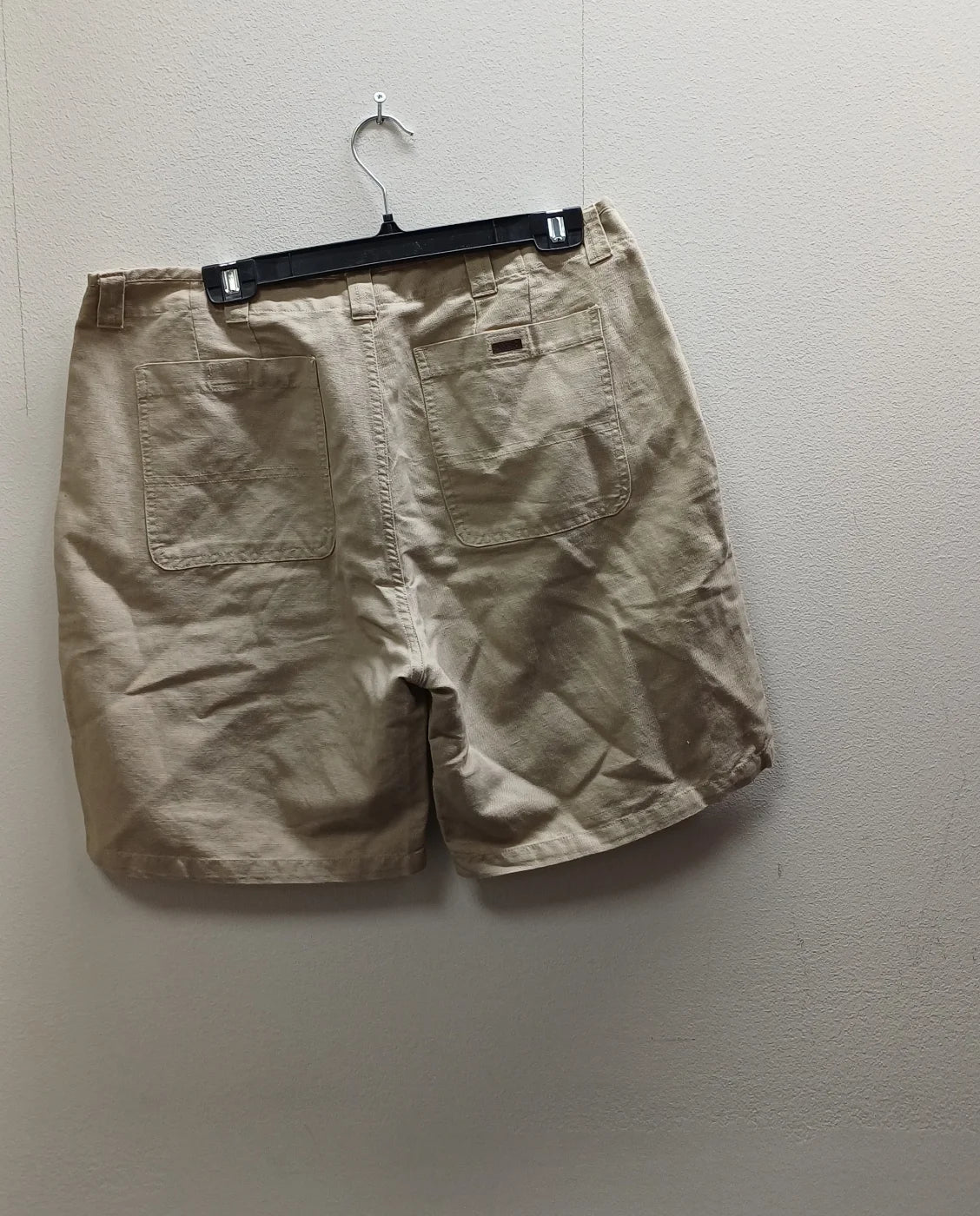 BISON beige bomullsshorts