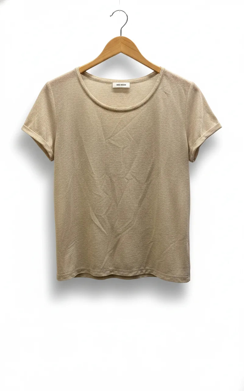 Mos Mosh metallic beige topp