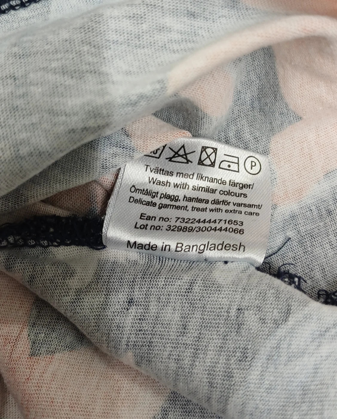 Strömberg t-shirt med blommönster