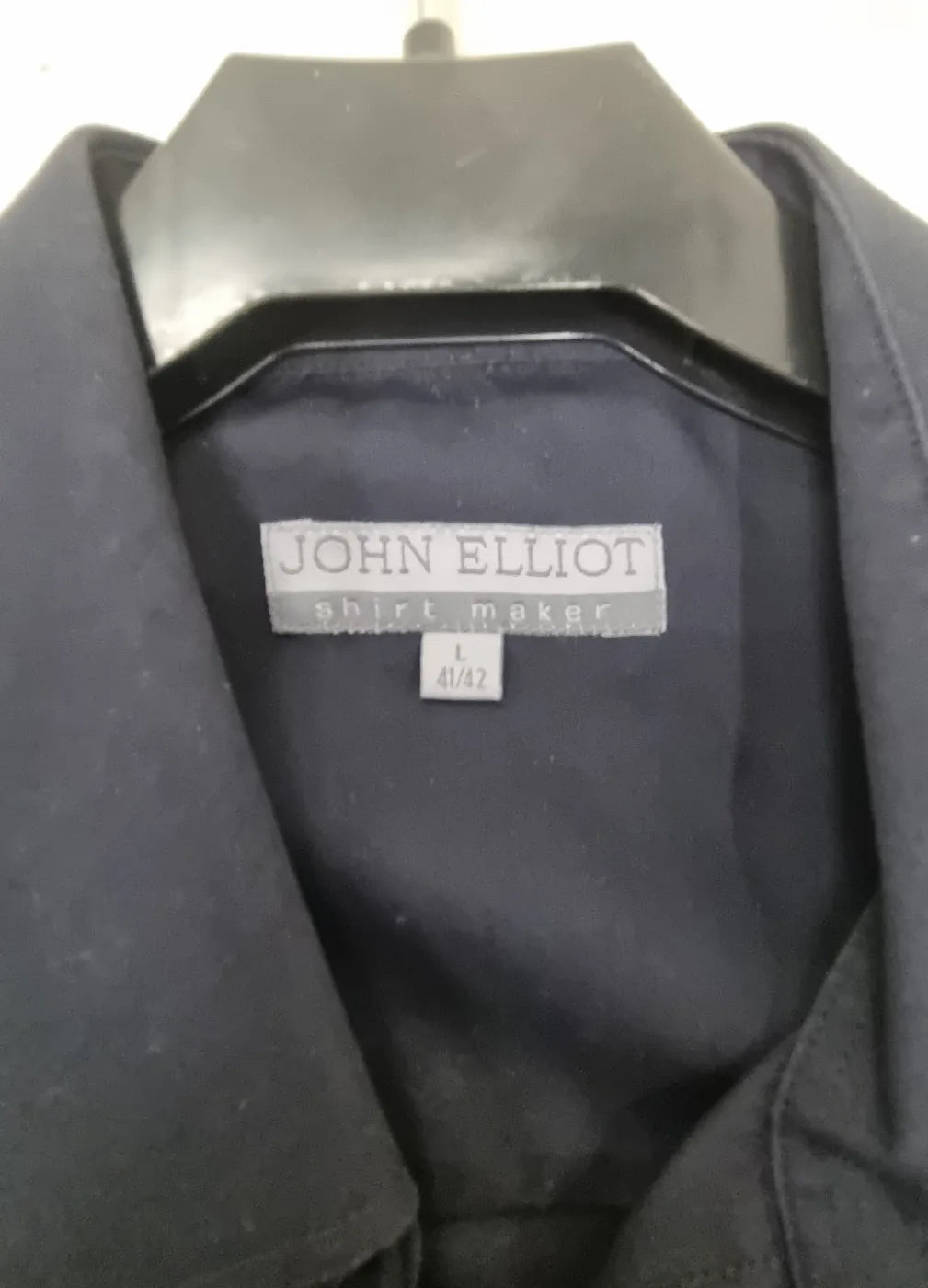 John Elliot marinblå skjorta med lång ärm
