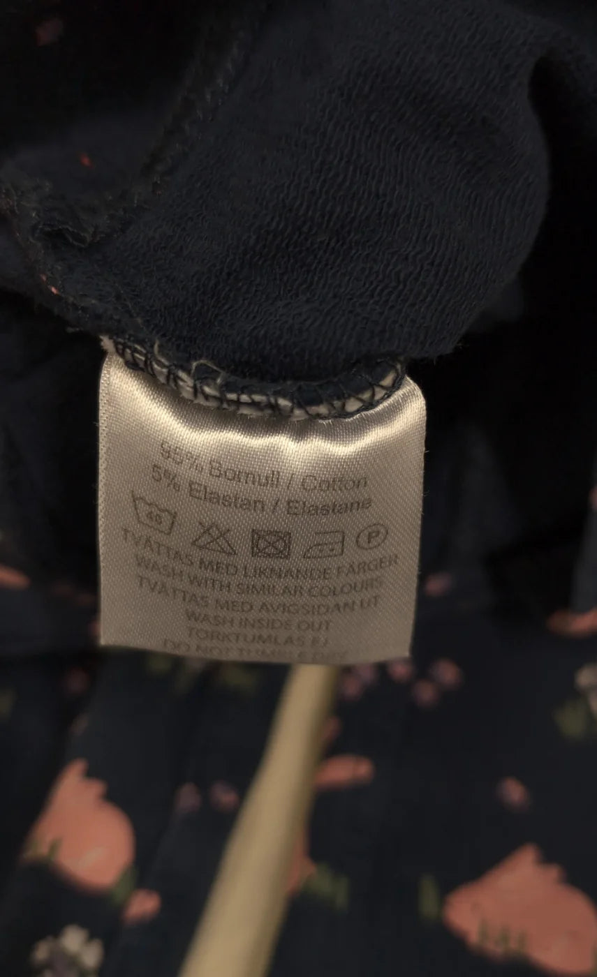 Steiff barn leggings med kaninmönster