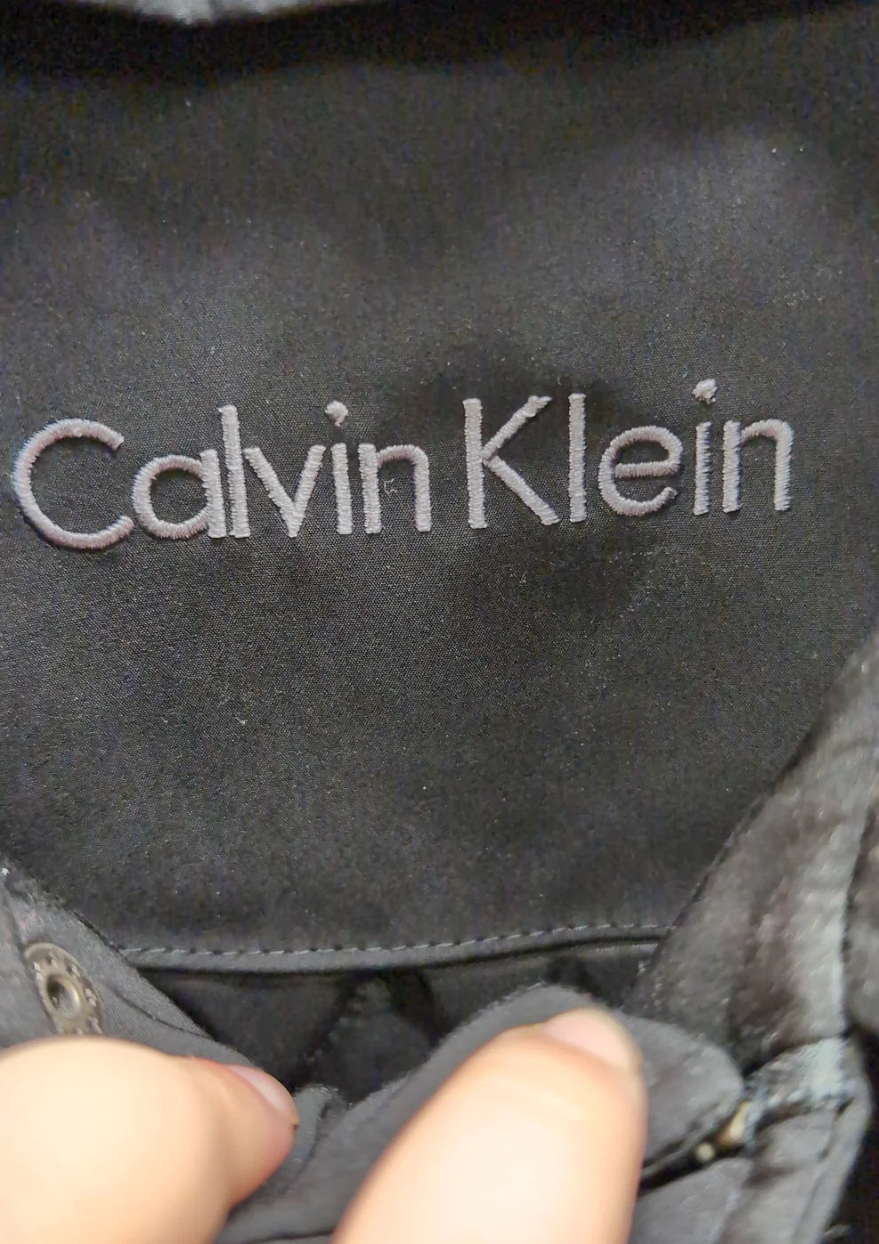Calvin Klein svart ytterjacka