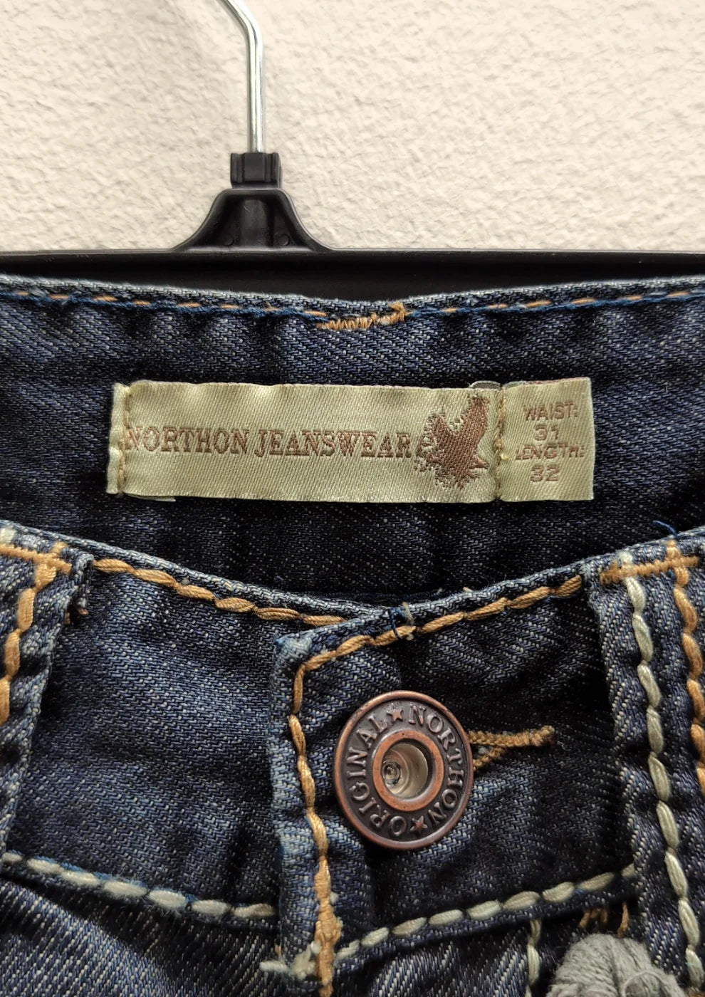 Northon Jeanswear slitna jeans i denim