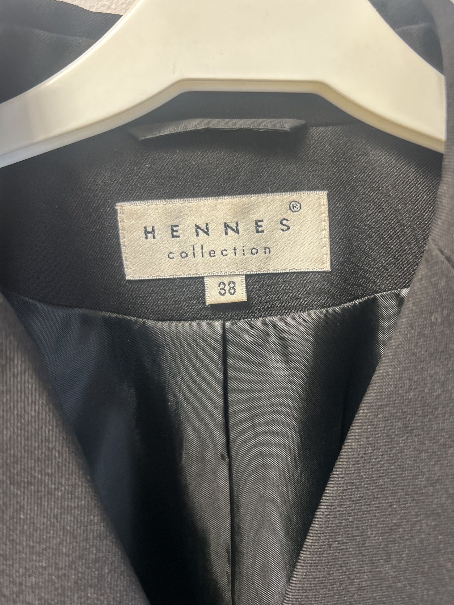 Hennes Collection svart kavaj storlek 38