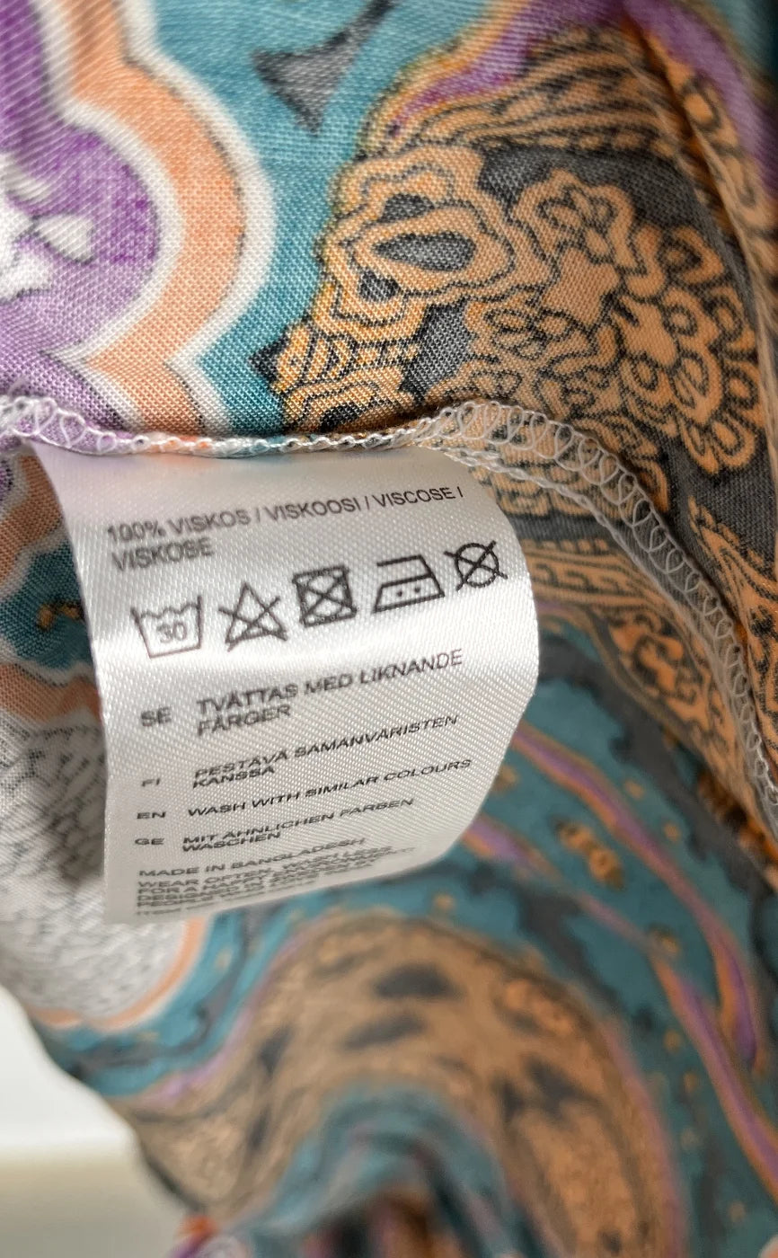 Indiska mönstrad ärmlös topp