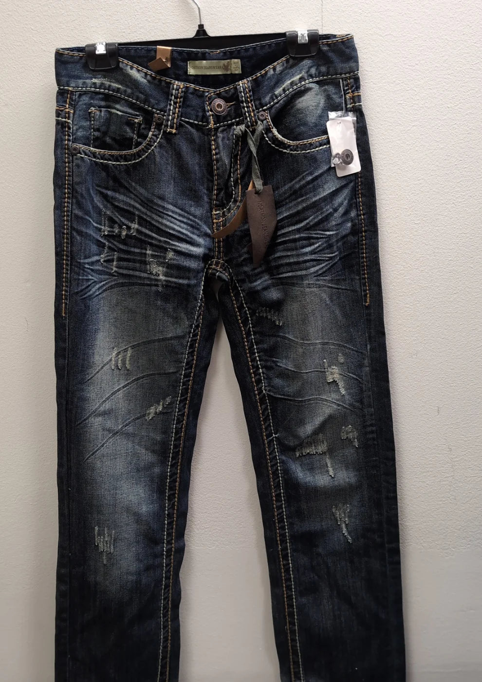 Northon Jeanswear slitna jeans i denim