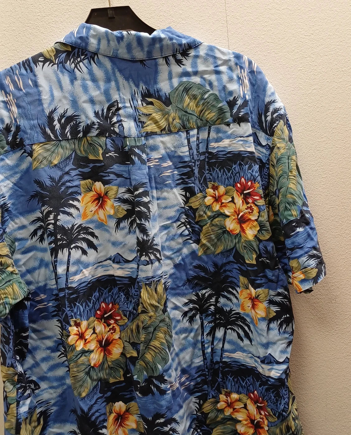Dressmann blommig skjorta med kort ärm