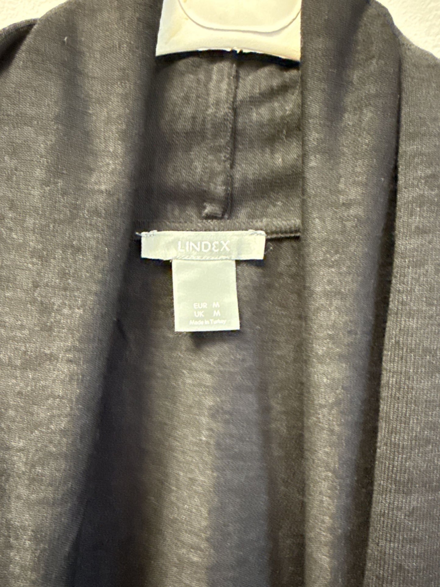 Lindex svart öppen cardigan