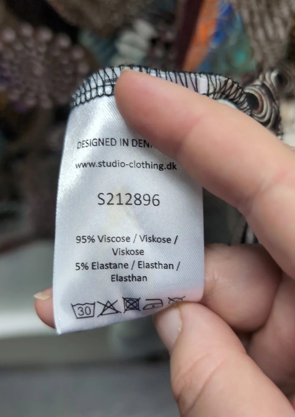 Studio Clothing mönstrad ärmlös topp