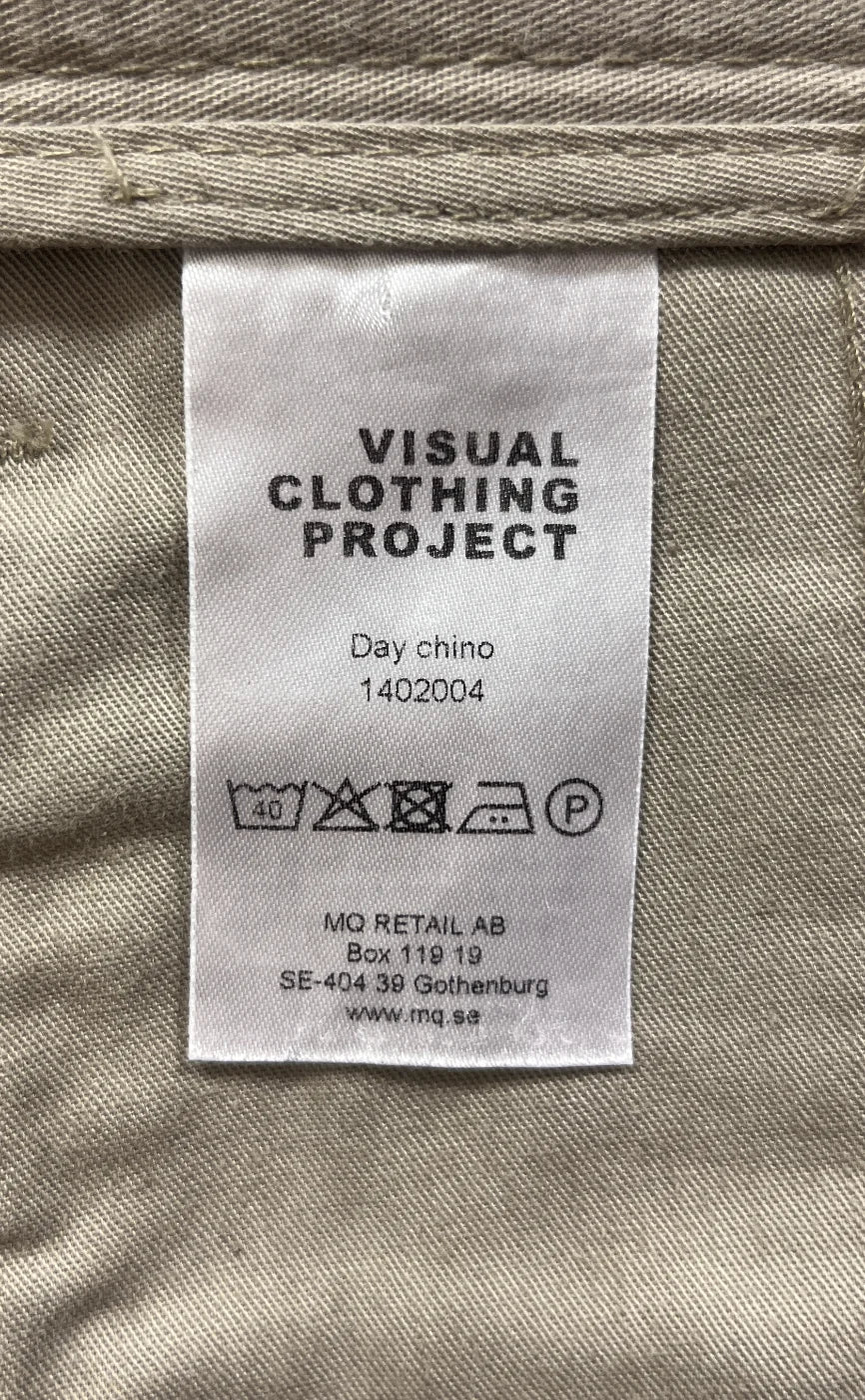 Visual Clothing Project beige chinos