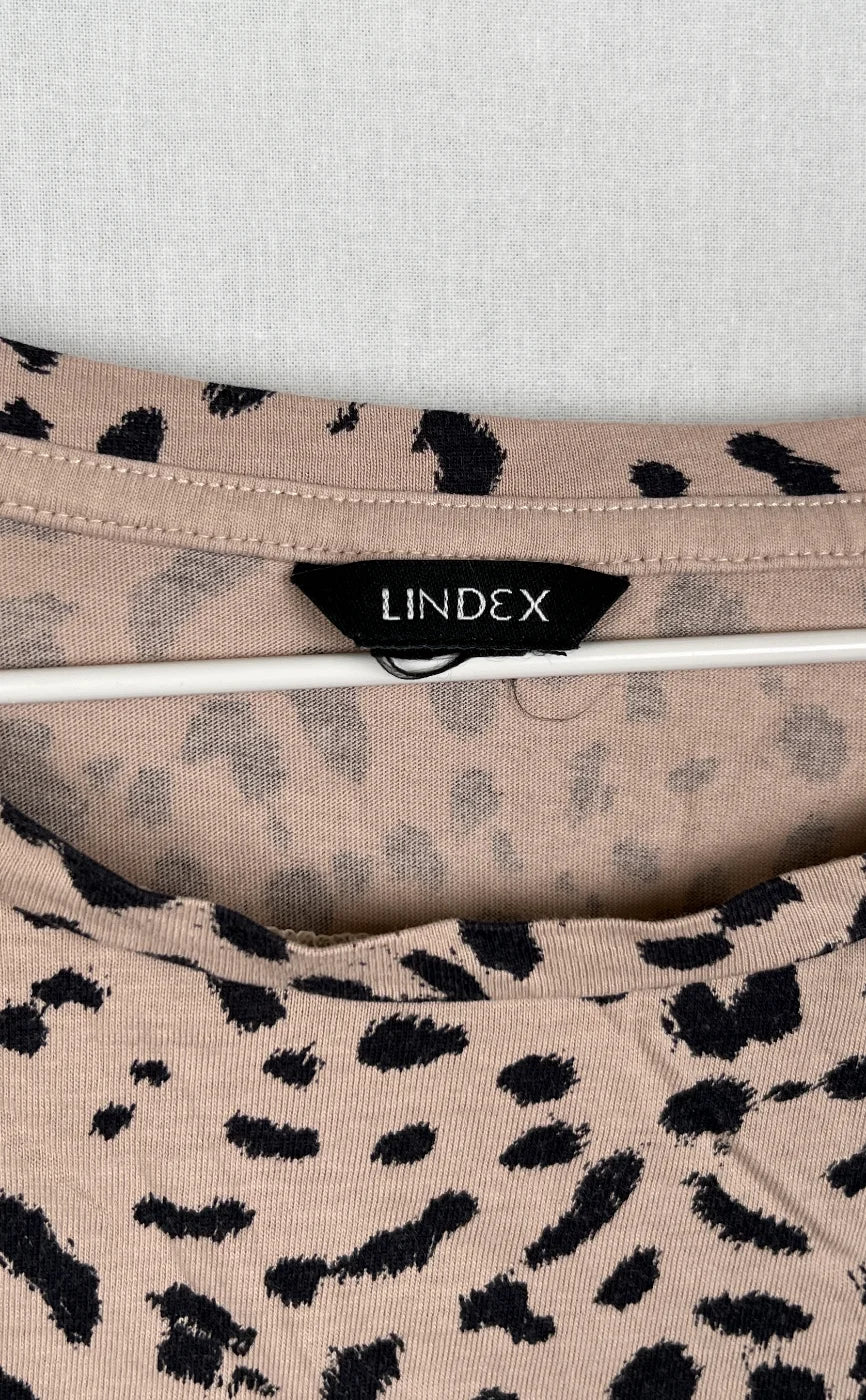 Lindex djurmönstrad t-shirt med kort ärm